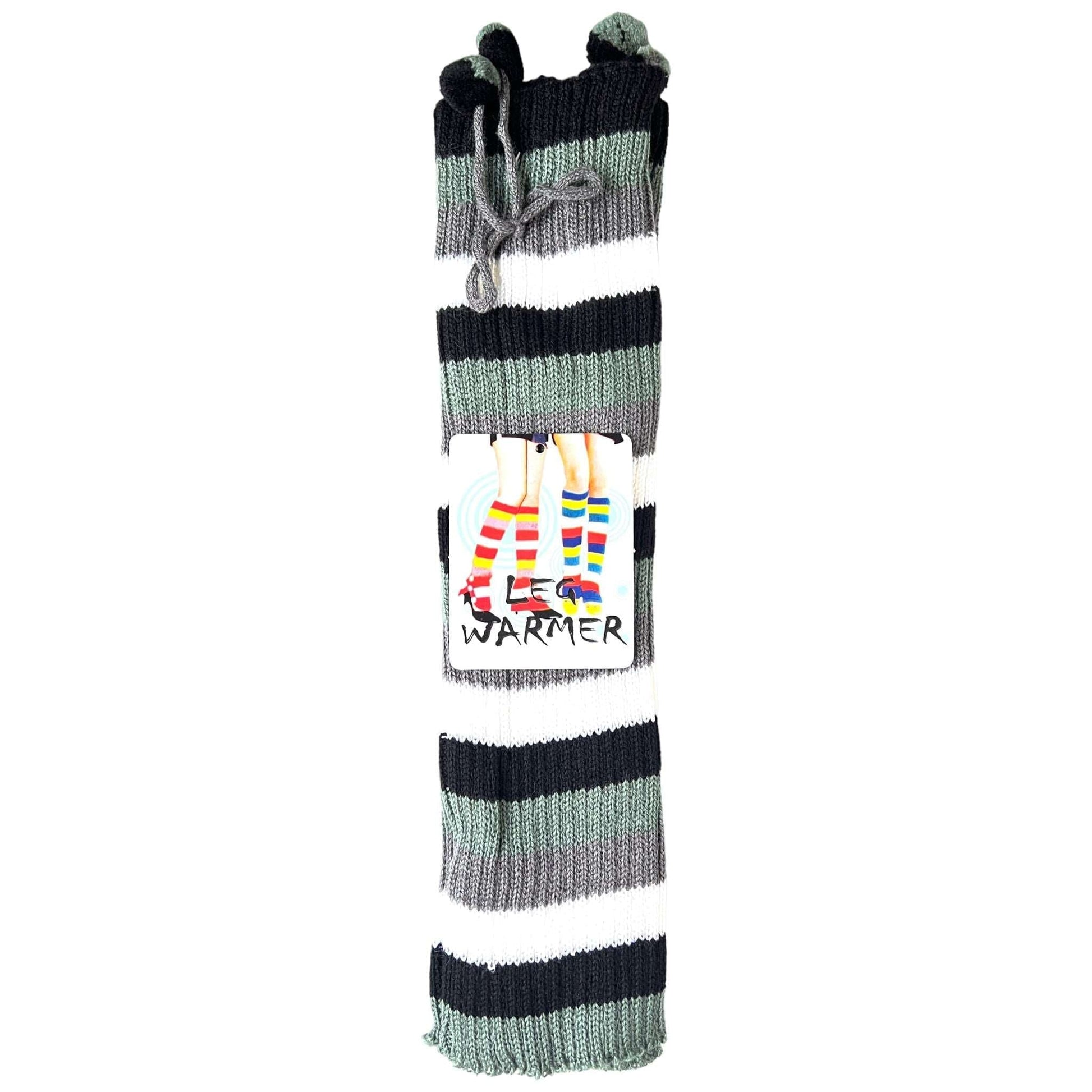 Striped Leg Warmers - Assorted - Sox Magic