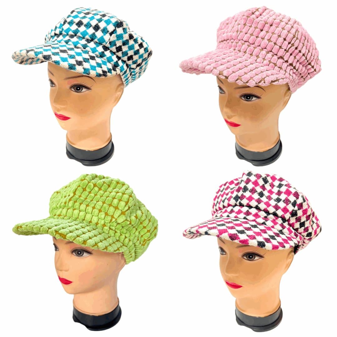 Womens Baker Boy Hat Cap - Sox Magic