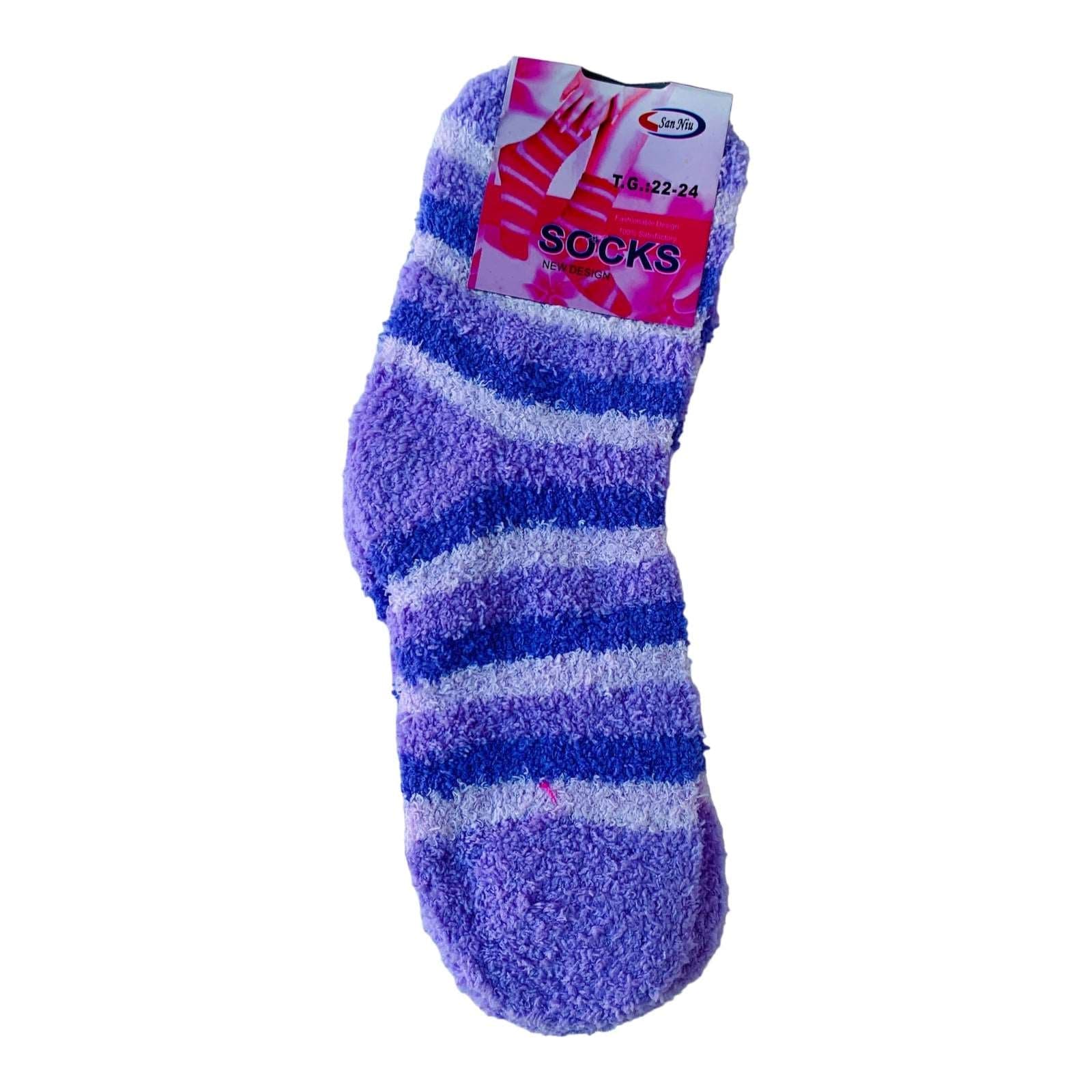 Womens Ladies Fluffy Bed Socks - Sox Magic